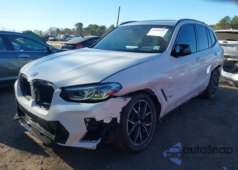 2022 BMW X3 M40I z USA, uszkodzony, nr VIN 5UX83DP04N9K35610